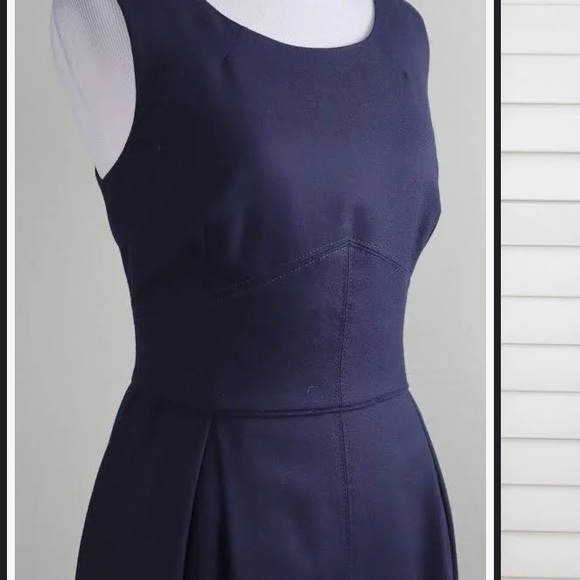 J. Crew navy wool dress - Picture 5 of 5